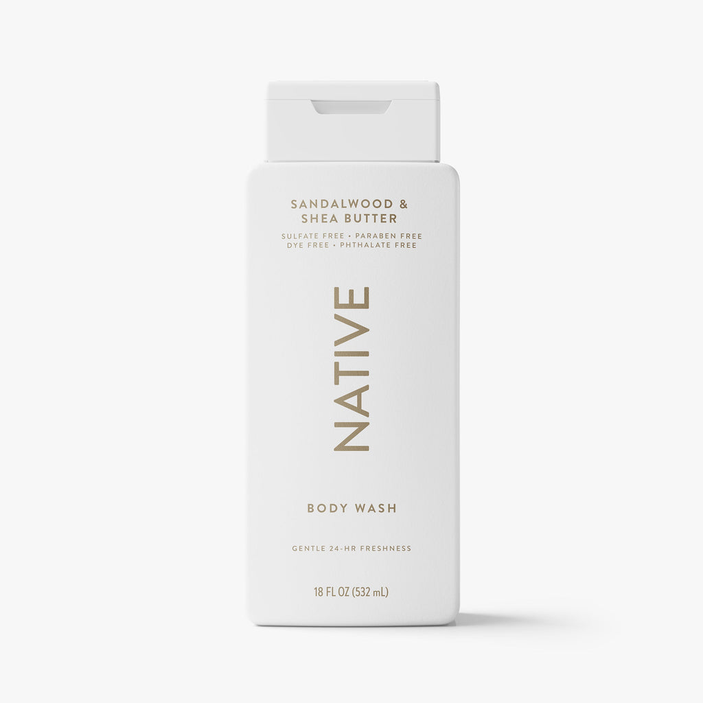 Body Wash Sandalwood and Shea Butter 18oz Classic Everyday Essential
