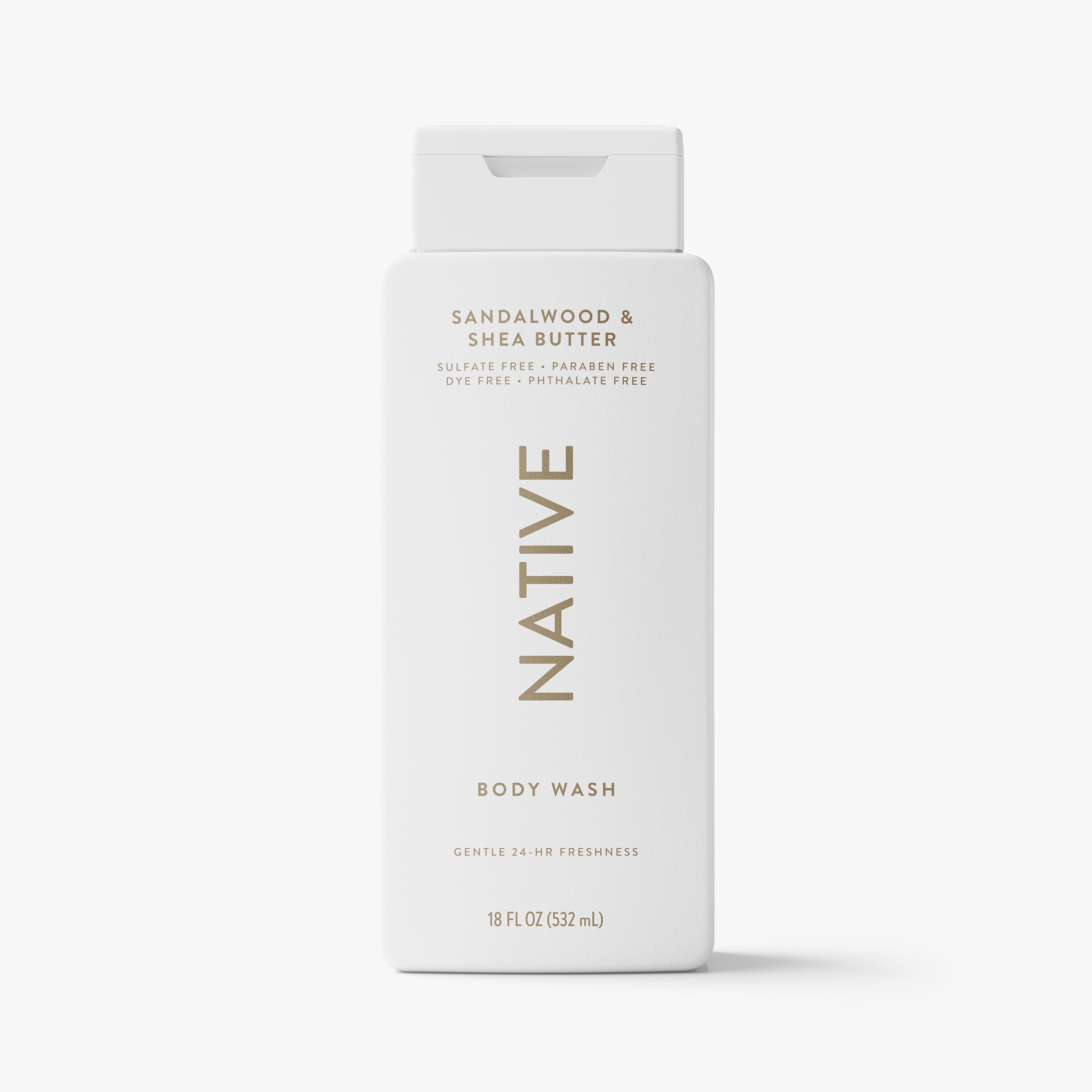 Body Wash Sandalwood and Shea Butter 18oz Classic Everyday Essential