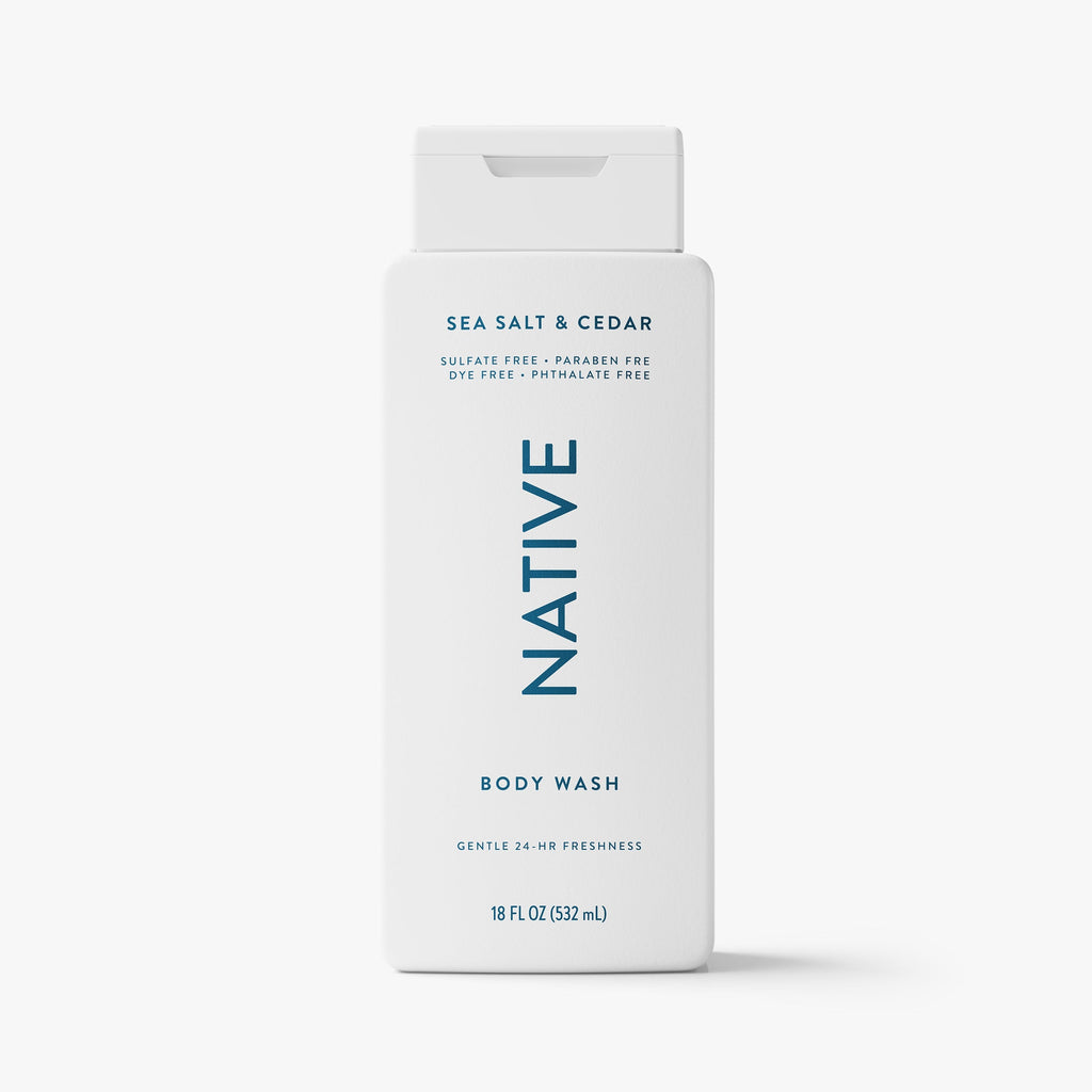 Body Wash Sea Salt and Cedar 18oz Classic Everyday Essential