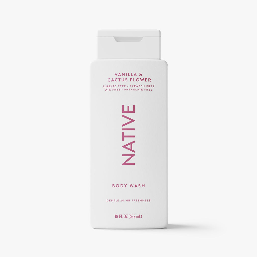 Body Wash Vanilla and Cactus Flower 18oz Classic Everyday Essential