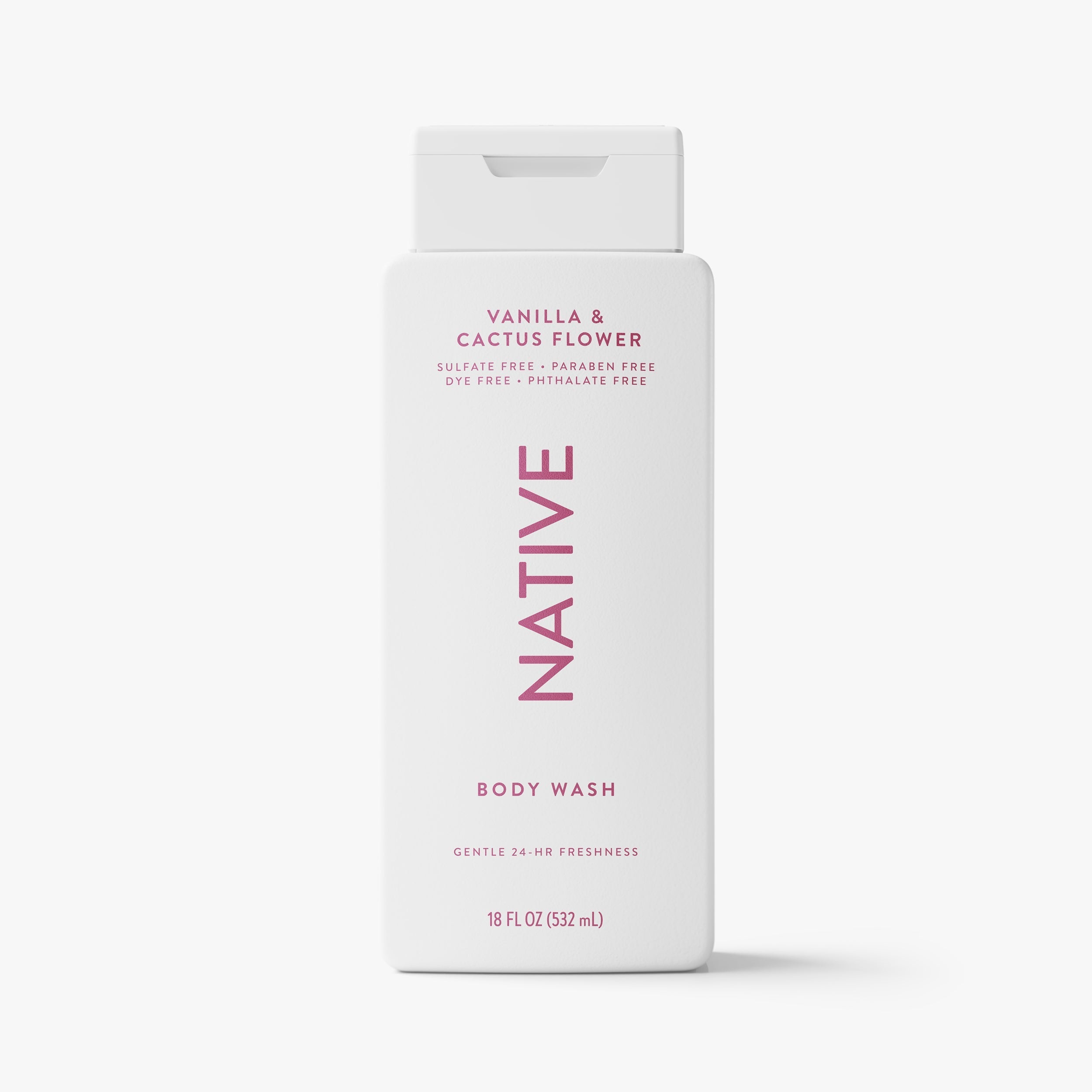 Body Wash Vanilla and Cactus Flower 18oz Classic Everyday Essential