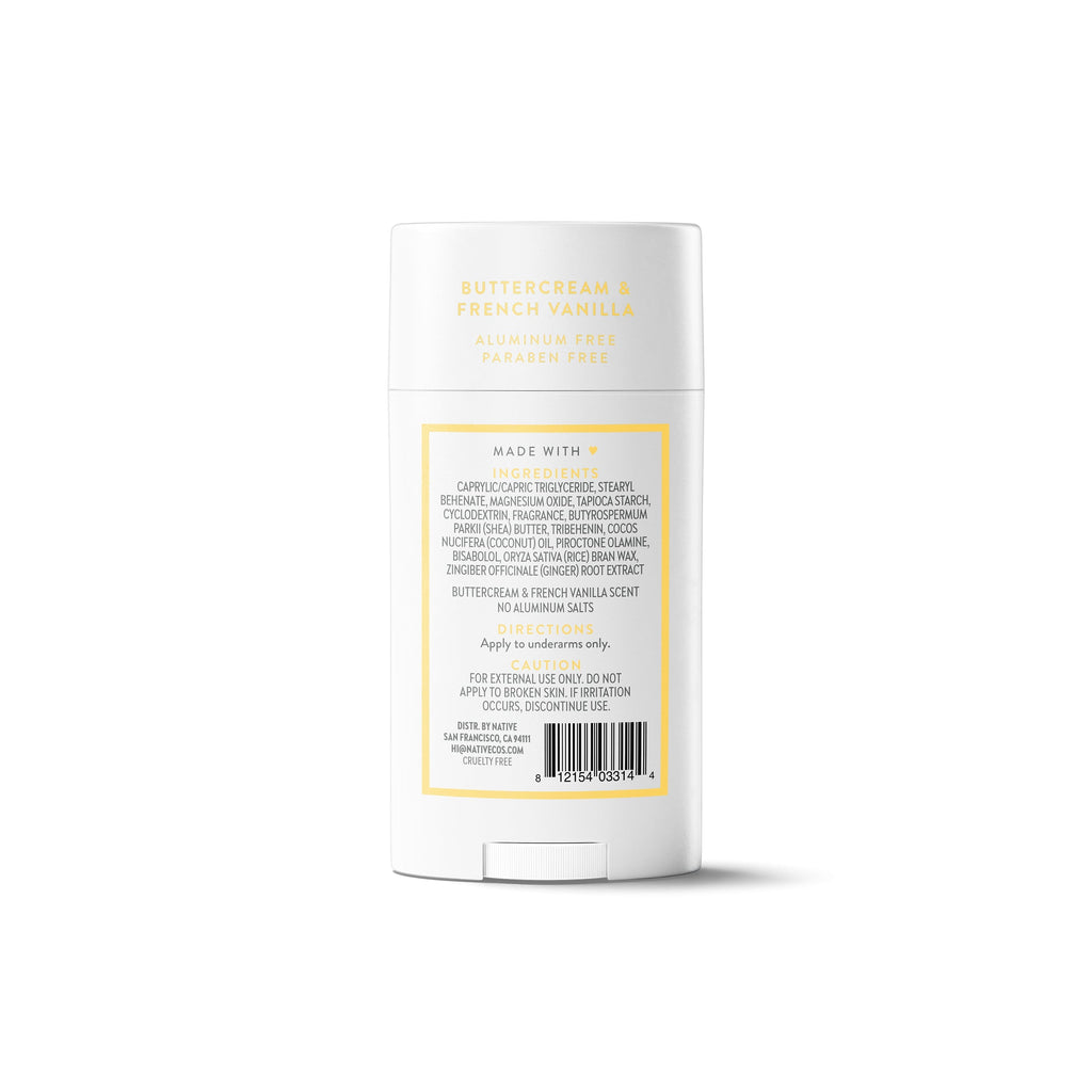 Deodorant Stick Buttercream and French Vanilla 2.65oz Classic Everyday Essential