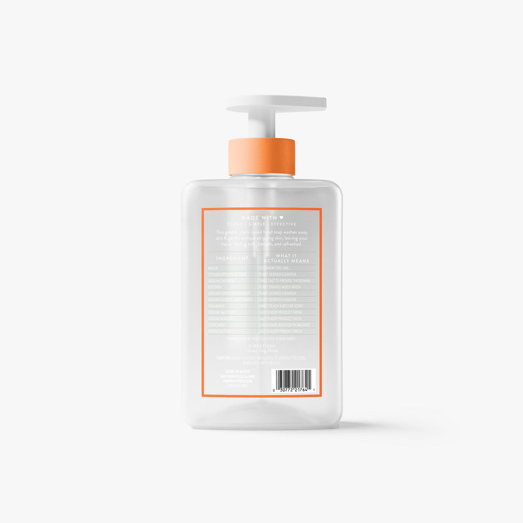 Hand Soap Sweet Peach and Nectar 13oz Classic Everyday Essential