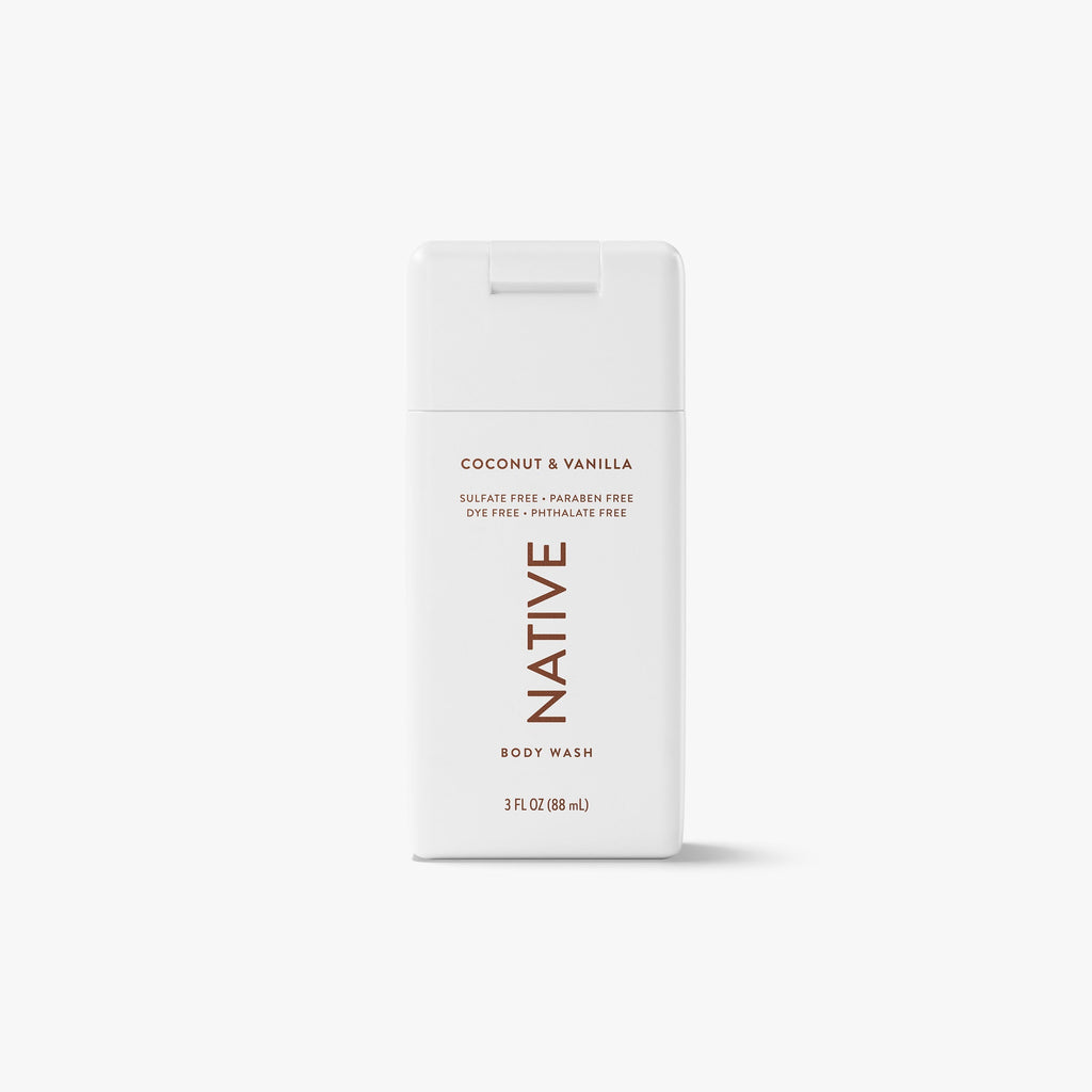 Mini Body Wash Coconut and Vanilla 3oz Classic Everyday Essential