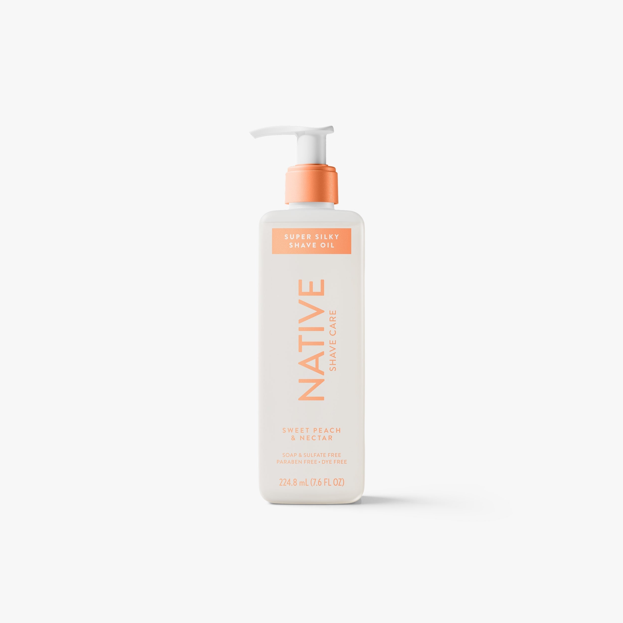 Silky Smooth Shave Oil Sweet Peach and Nectar 7.6oz Classic Everyday Essential