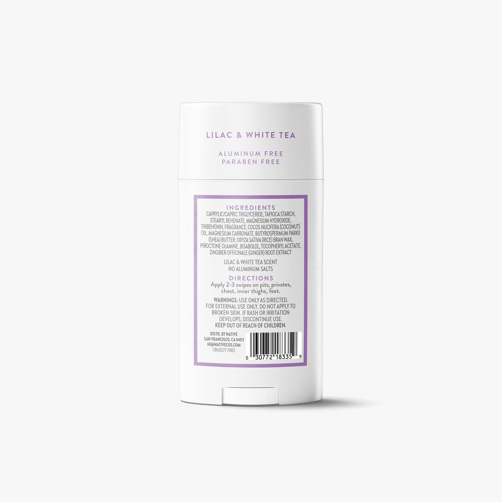 Whole Body Deodorant Stick Lilac and White Tea 2.4oz Classic Everyday Essential