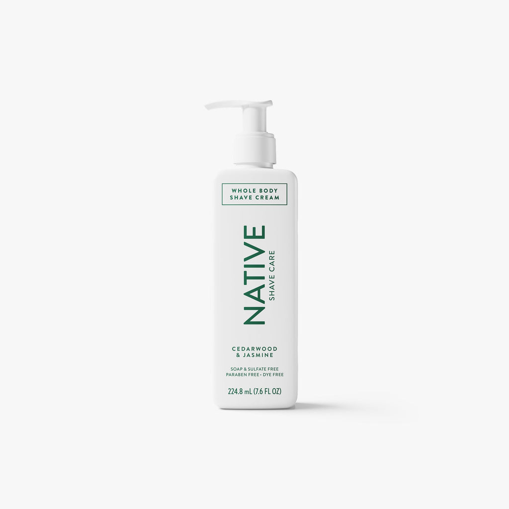 Whole Body Shave Cream Cedarwood and Jasmine 7.6oz Classic Everyday Essential