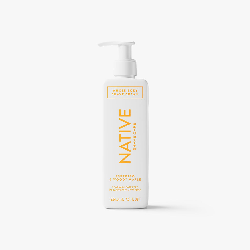 Whole Body Shave Cream Espresso and Woody Maple 7.6oz Classic Everyday Essential