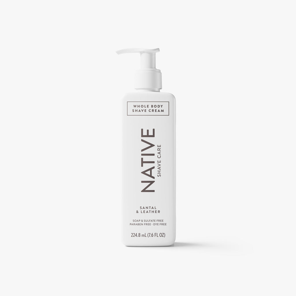 Whole Body Shave Cream Santal and Leather 7.6oz Classic Everyday Essential