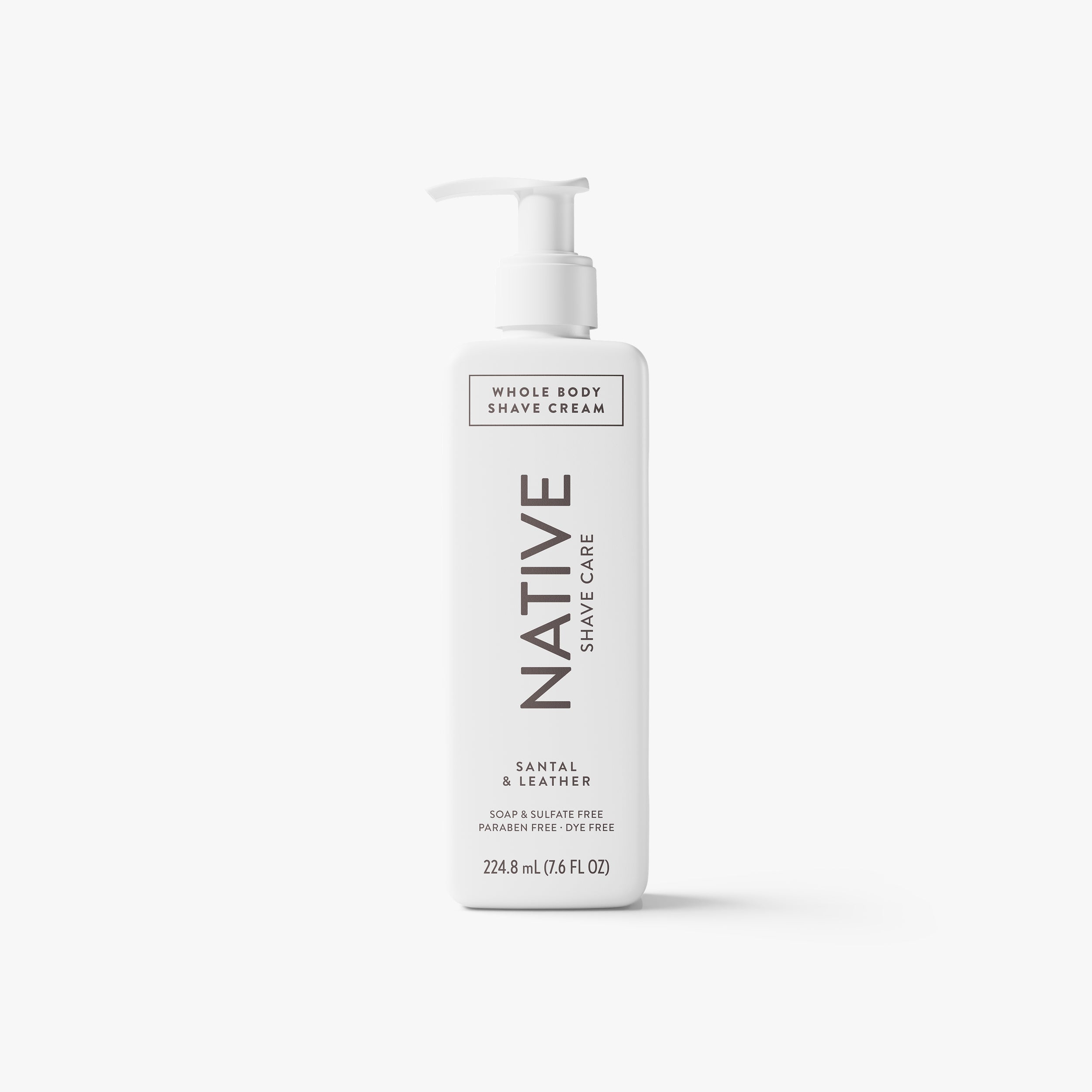 Whole Body Shave Cream Santal and Leather 7.6oz Classic Everyday Essential