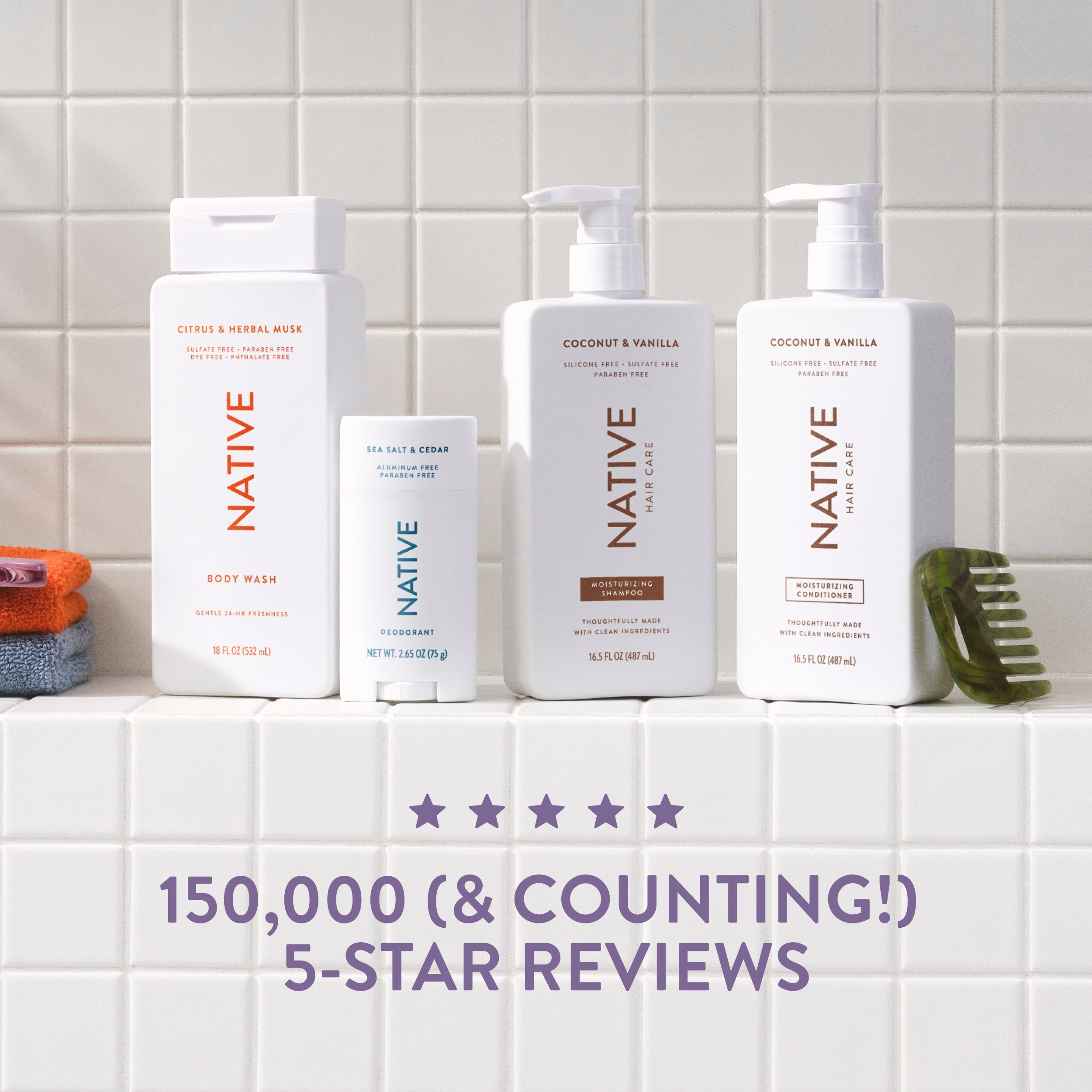 Scalp Clarifying Shampoo Lavender Cloud and Vanilla 16.5oz Classic Everyday Essential