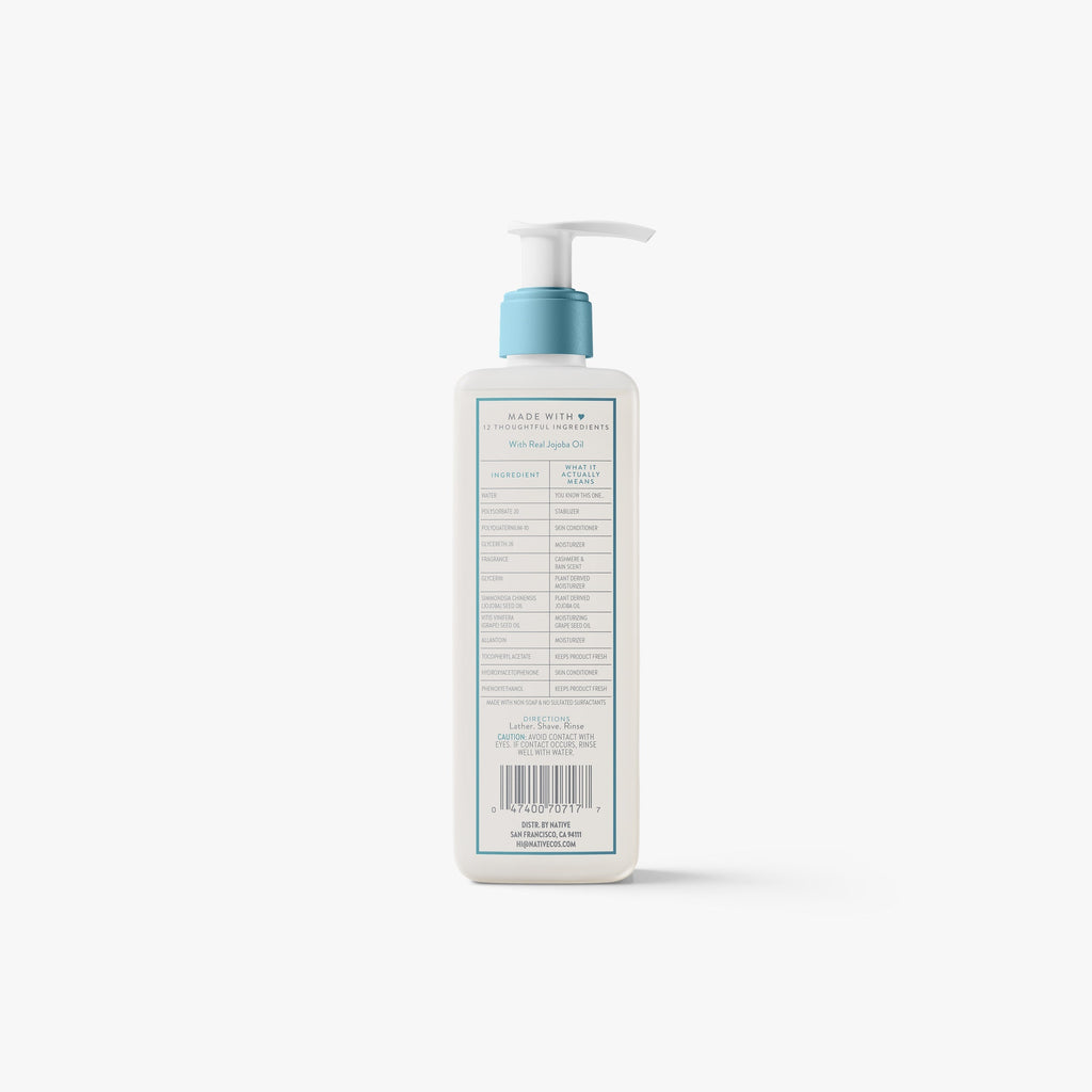 Silky Smooth Shave Oil Cashmere and Rain 7.6oz Classic Everyday Essential
