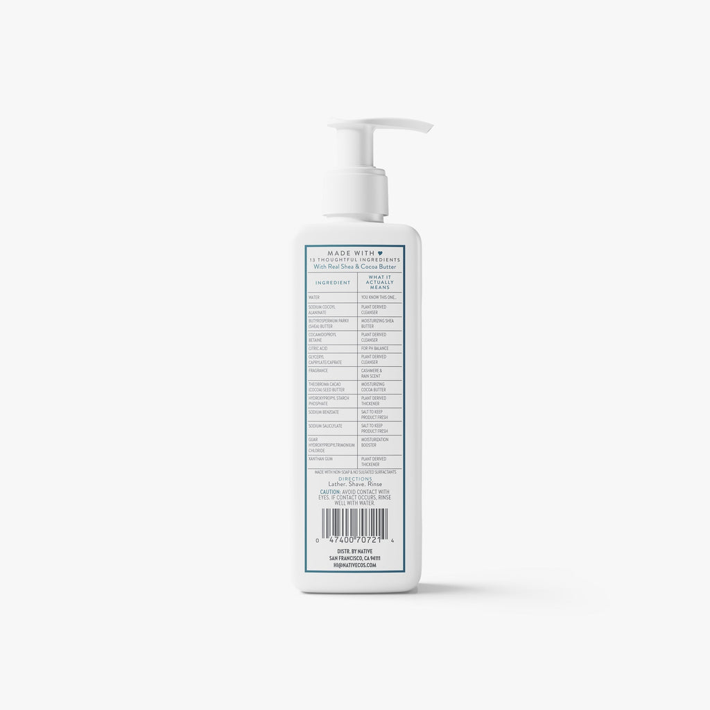 Ultra Moisture Shave Cream Cashmere and Rain 7.6oz Classic Everyday Essential