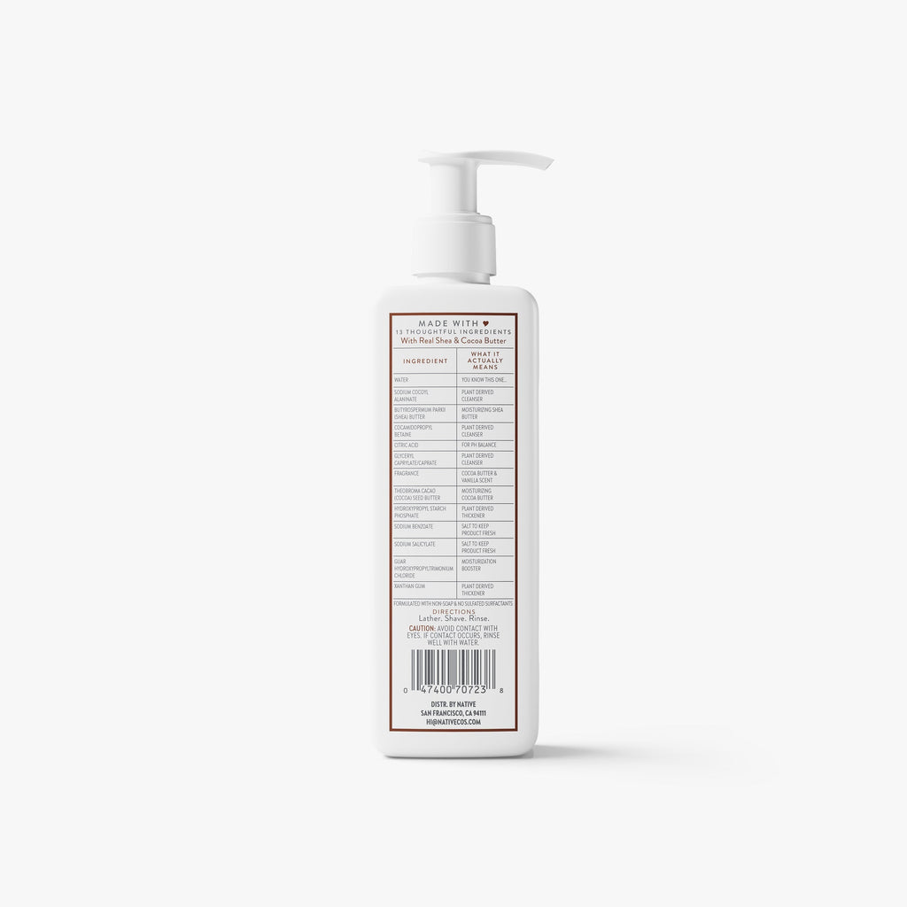 Ultra Moisture Shave Cream Cocoa Butter and Vanilla 7.6oz Classic Everyday Essential