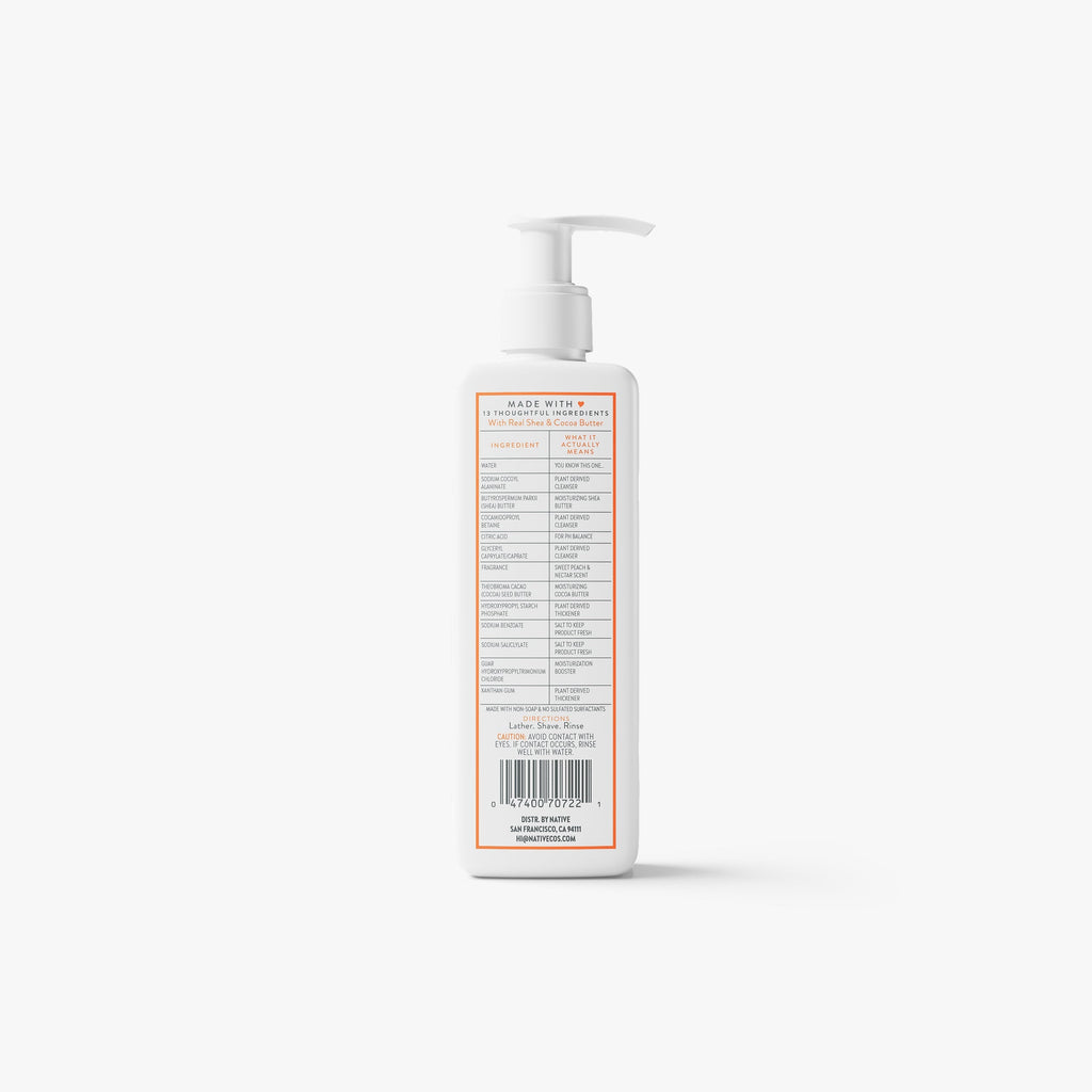 Ultra Moisture Shave Cream Sweet Peach and Nectar 7.6oz Classic Everyday Essential