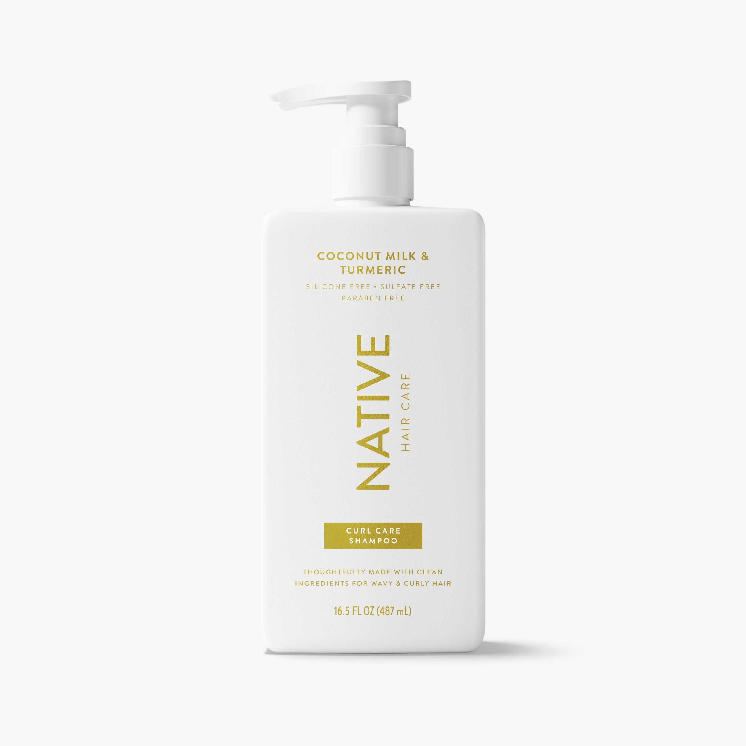 Curl Care Shampoo Coconut Milk and Turmeric 16.5oz Classic Everyday Essential
