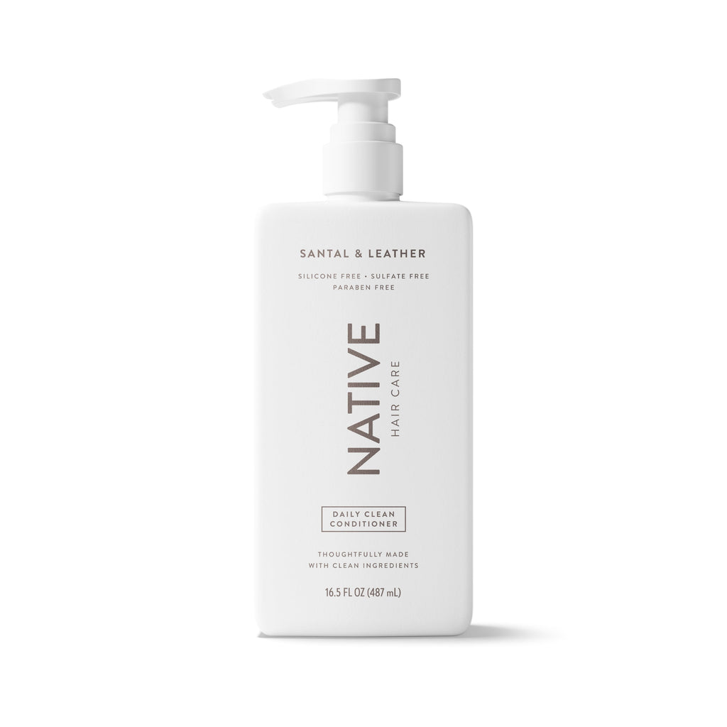 Daily Clean Conditioner Santal and Leather 16.5oz Classic Everyday Essential