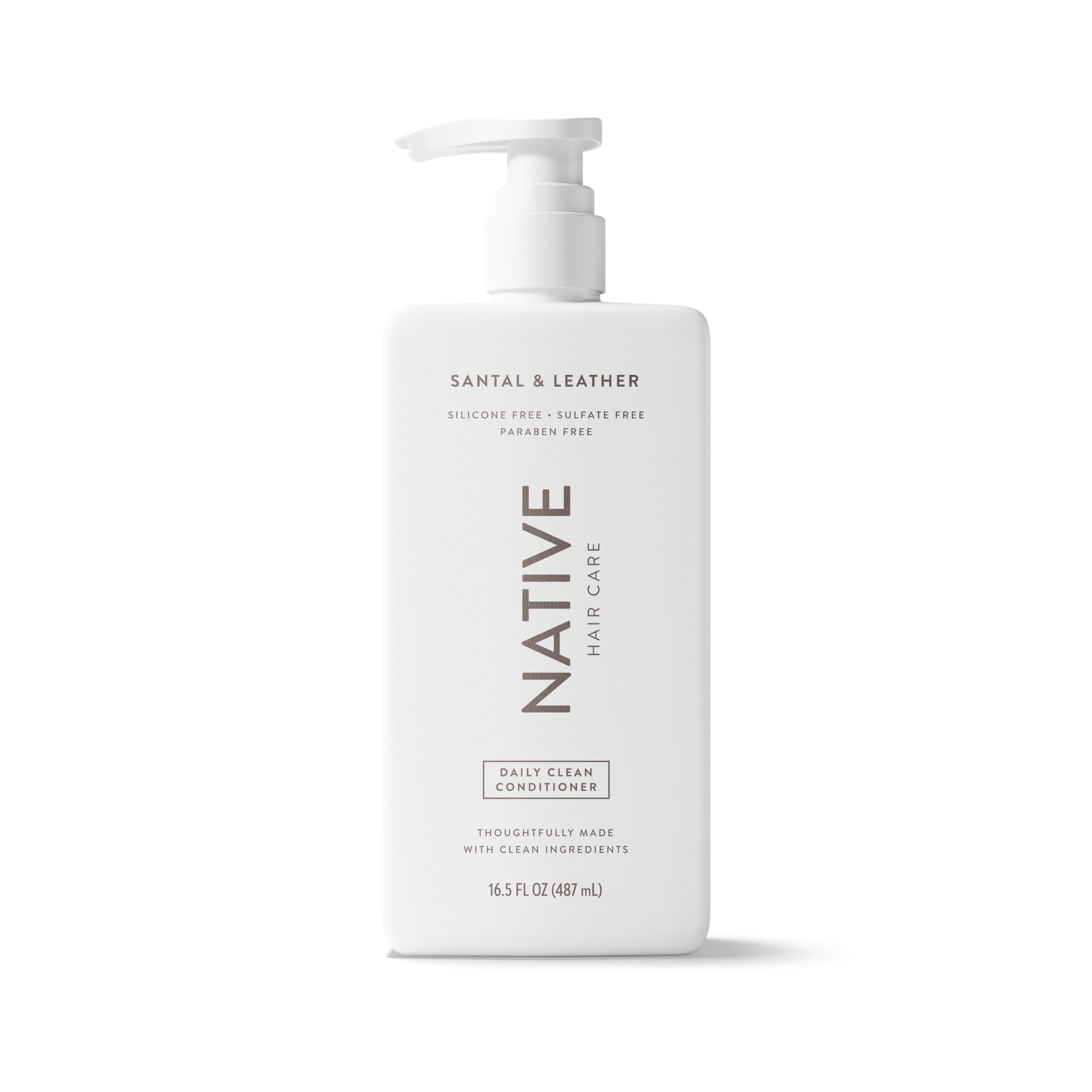 Daily Clean Conditioner Santal and Leather 16.5oz Classic Everyday Essential