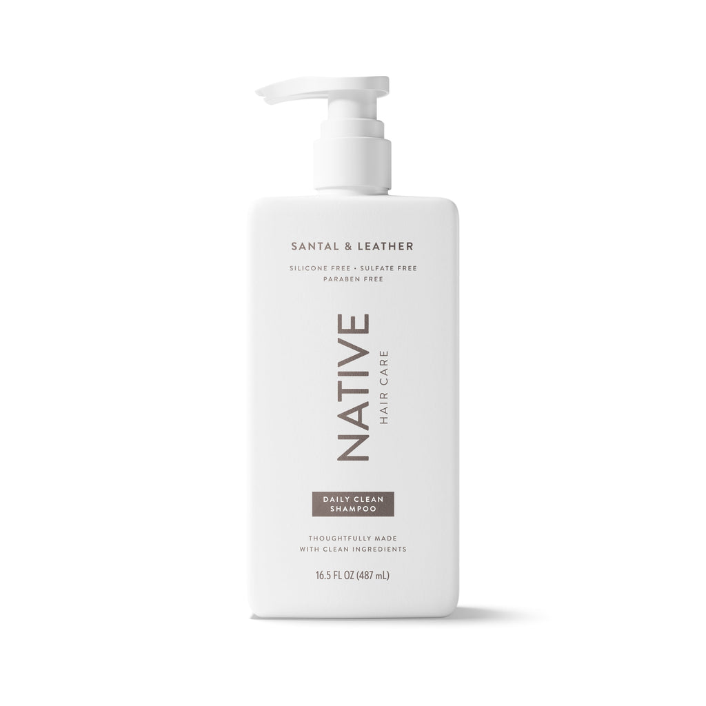 Daily Clean Shampoo Santal and Leather 16.5oz Classic Everyday Essential