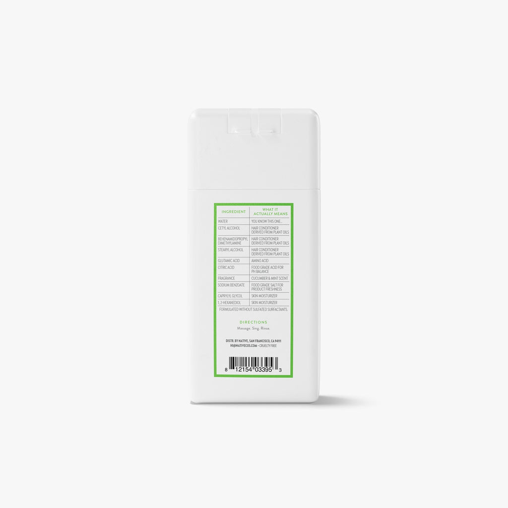 Mini Volumizing Conditioner Cucumber and Mint 3oz Classic Everyday Essential