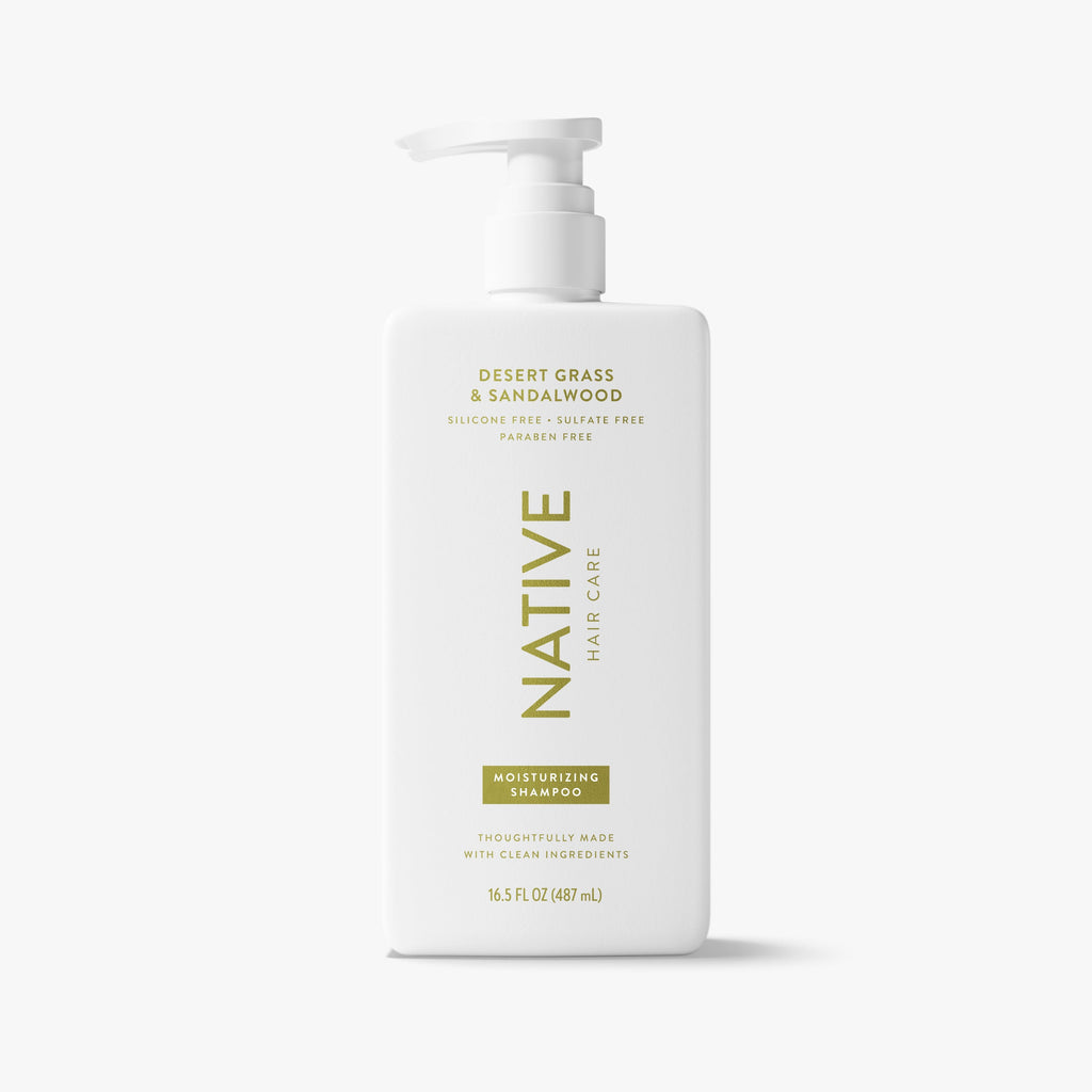 Moisturizing Shampoo Desert Grass and Sandalwood 16.5oz Classic Everyday Essential