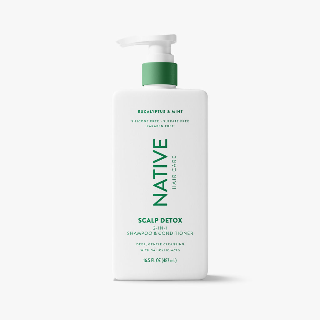 Scalp Clarifying 2 in 1 Shampoo and Conditioner Eucalyptus and Mint 16.5oz Classic Everyday Essential