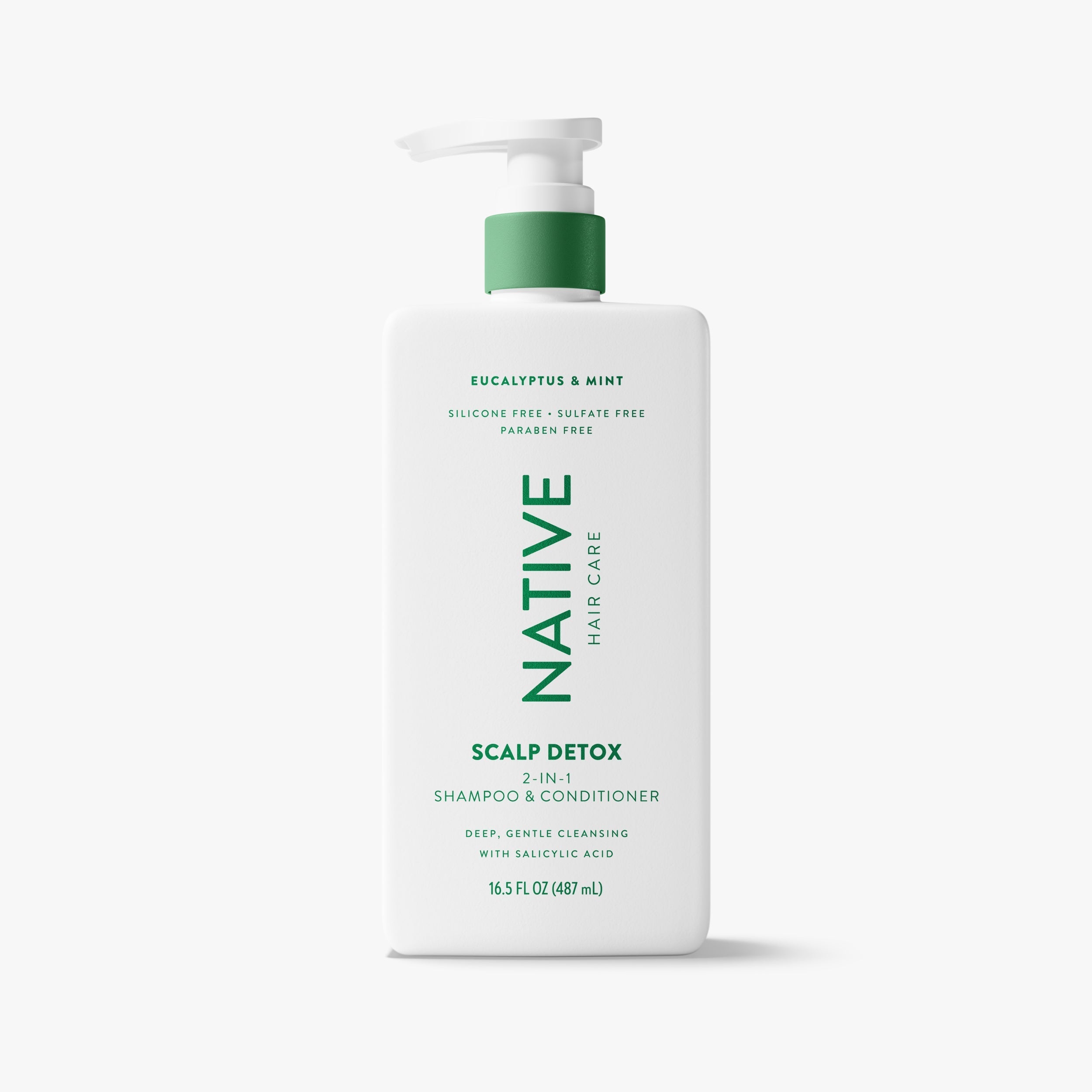 Scalp Clarifying 2 in 1 Shampoo and Conditioner Eucalyptus and Mint 16.5oz Classic Everyday Essential