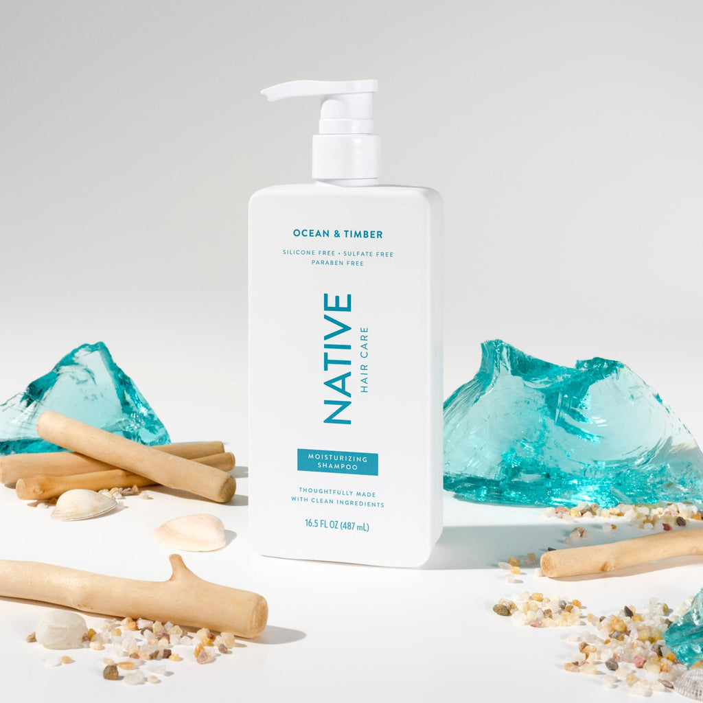 Moisturizing Shampoo Ocean and Timber 16.5oz Classic Everyday Essential