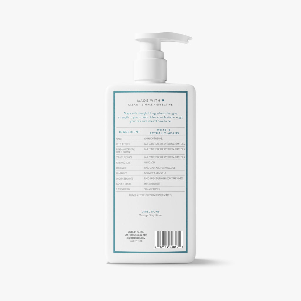 Strengthening Conditioner Cashmere and Rain 16.5oz Classic Everyday Essential
