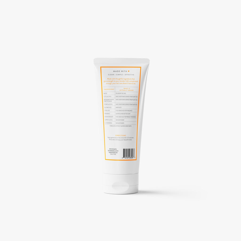 Strengthening Hair Mask Almond and Shea Butter 6oz Classic Everyday Essential