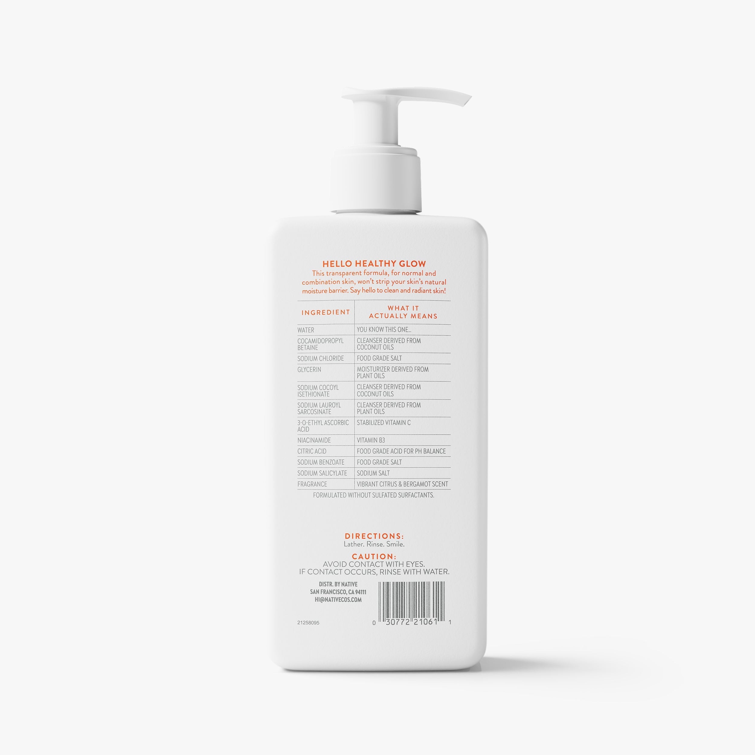 Facial Cleanser Brightening 12.5oz Classic Everyday Essential