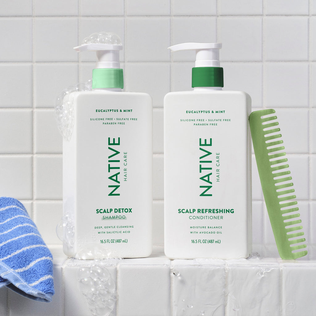 Scalp Clarifying 2 in 1 Shampoo and Conditioner Eucalyptus and Mint 16.5oz Classic Everyday Essential